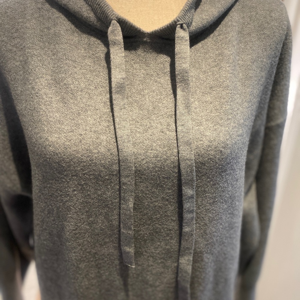 A New Day Women’s Gray Sweater Sweatshirt Hoodie New Soft Cozy XL - Picture 3 of 13